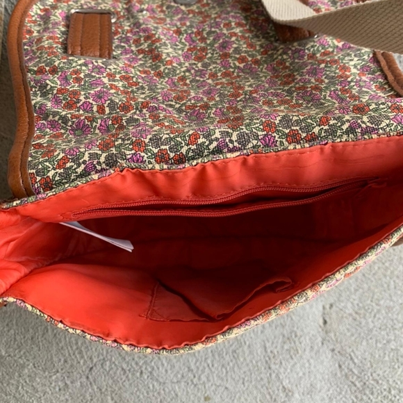 H&M - Purse - Brown Flower Pattern - Picture 6 of 6